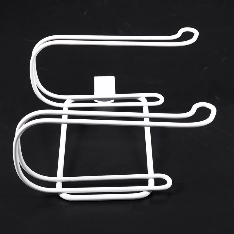 Home Bathroom Organizer Toilet Paper Holder Stainless Steel Tissue Towel Holder Kitchen Storage Rack