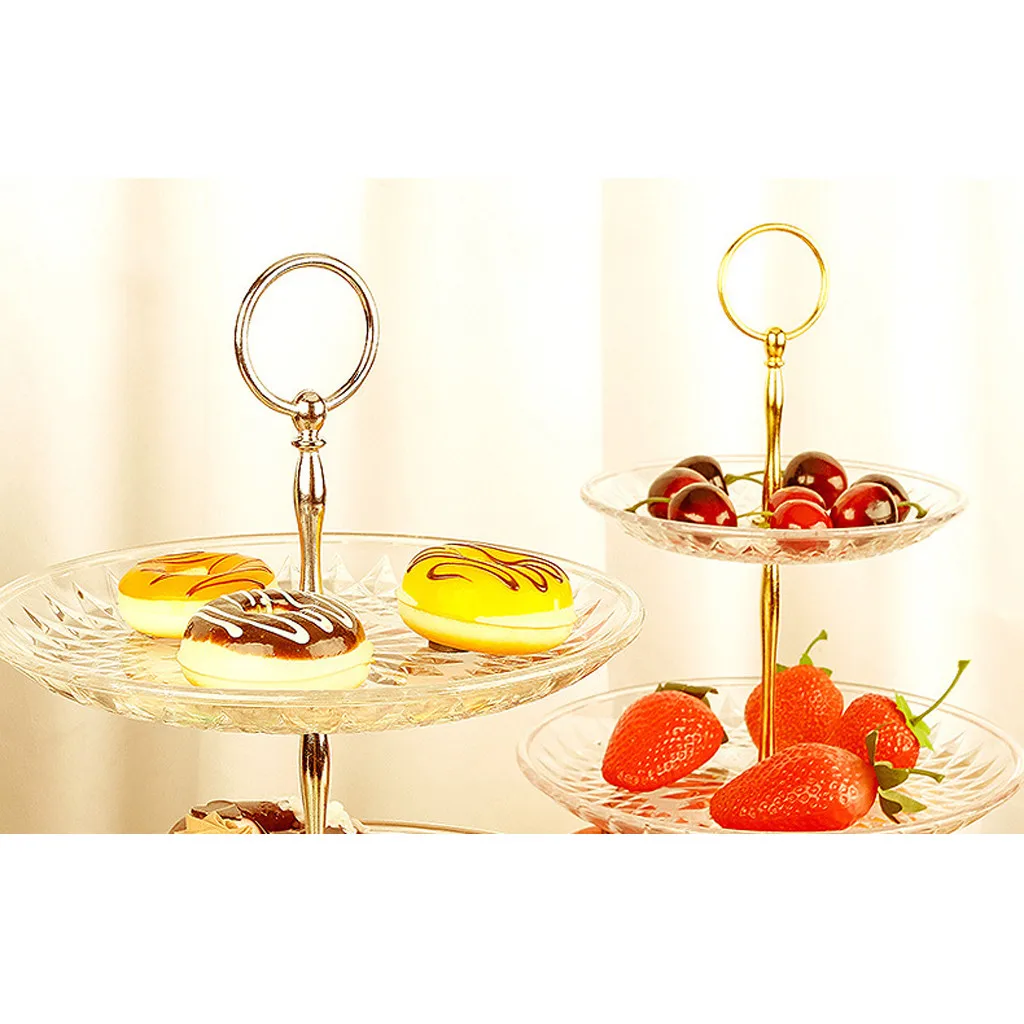3 уровневая подставка для кексов торта рамка тортов десертов свадебных торжеств