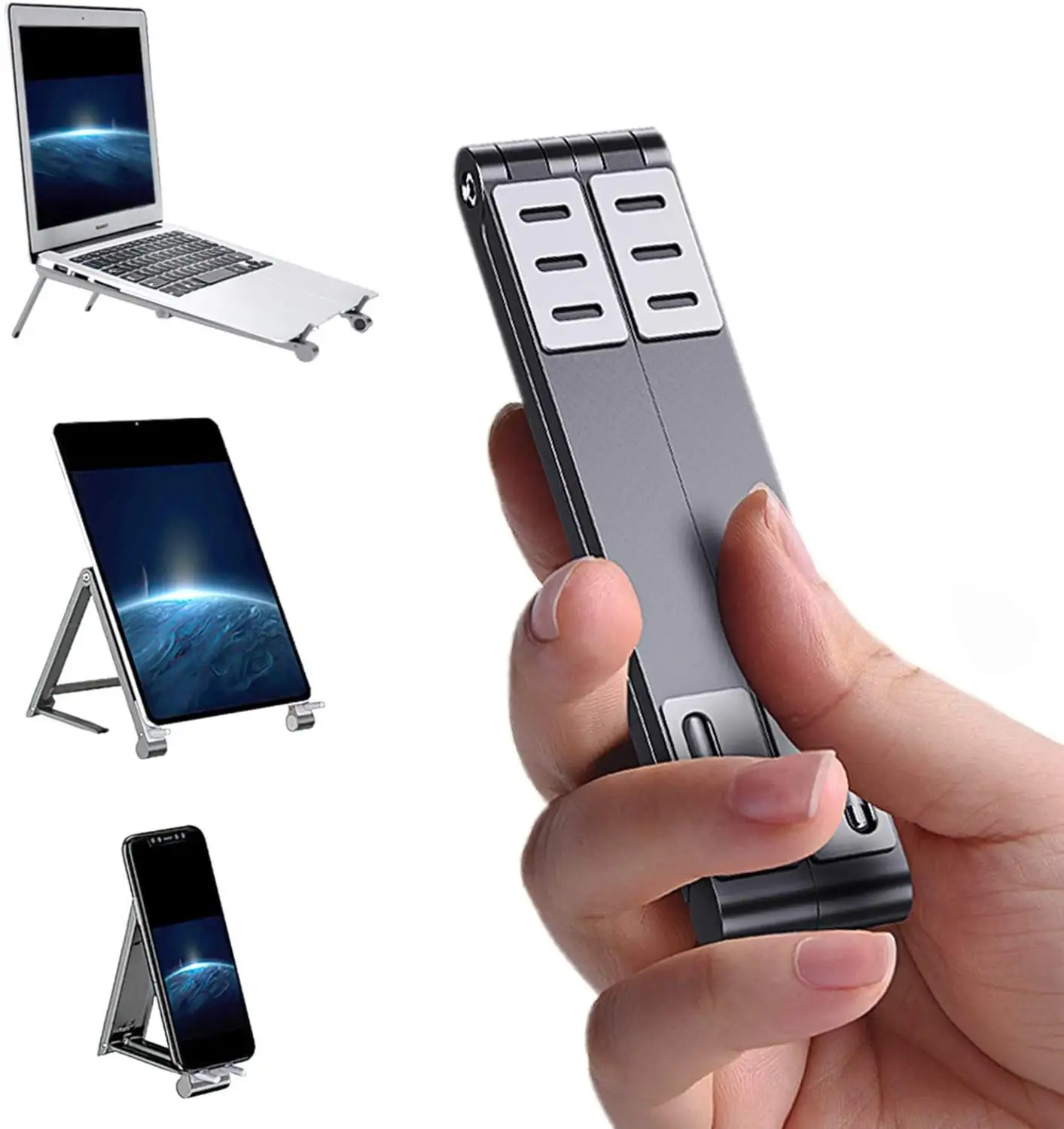 

Adjustable Desk Laptop Stand Universal Notebook Holder For Macbook Pro Air iPad iPhone Mobile Phone Stand Support Accessories