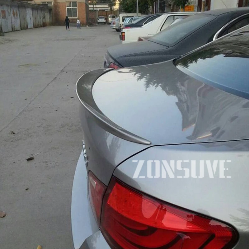 Используется для BMW 5 серии F10 2010-2017 спойлер P Стиль ABS пластик углеродное волокно