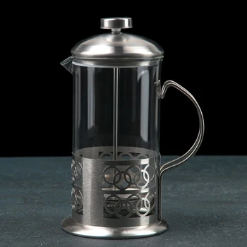 

French press "Bubble", 600 ml, 14 × 11 × 21.5 cm