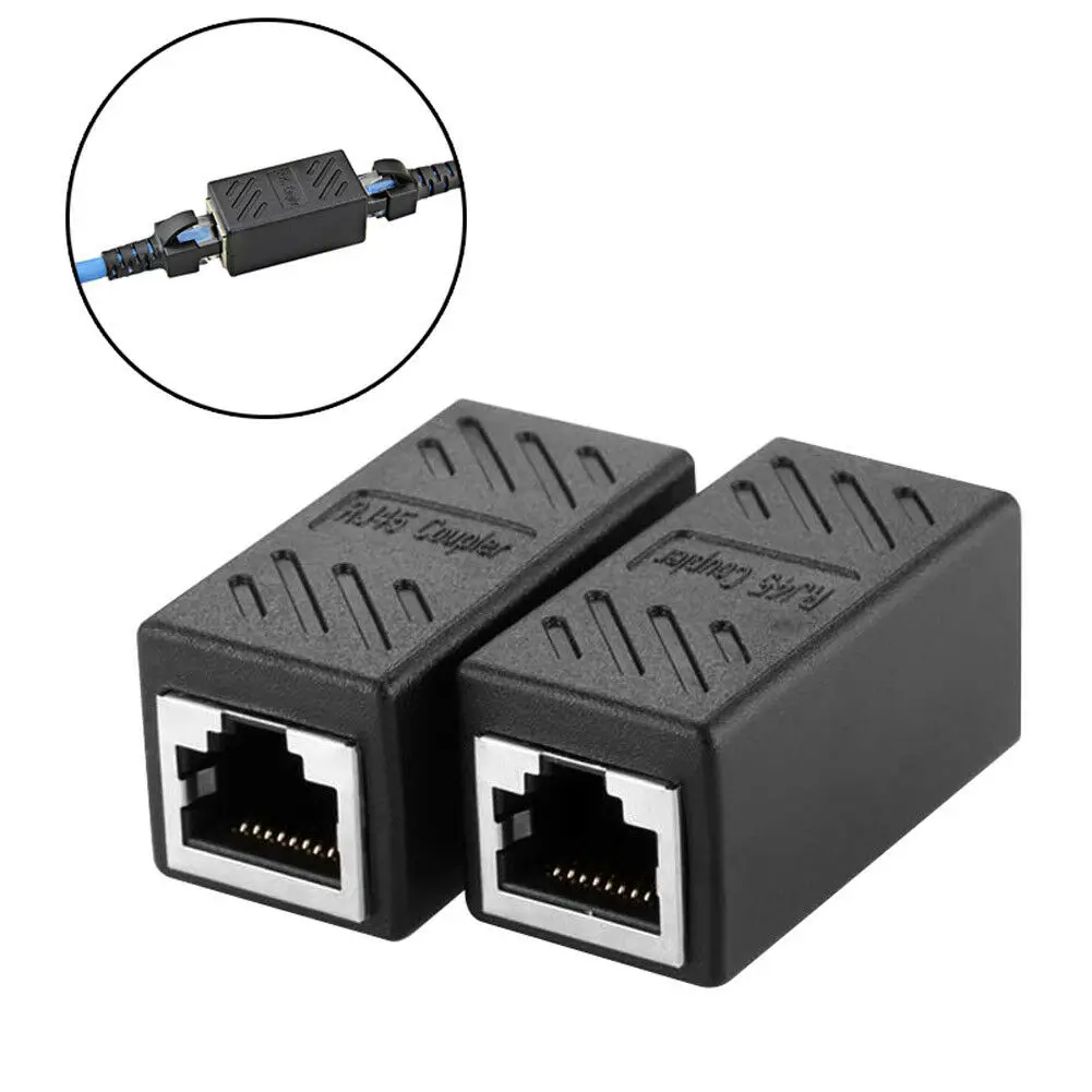 

5 шт., адаптер Ethernet Cat5e для женской сети