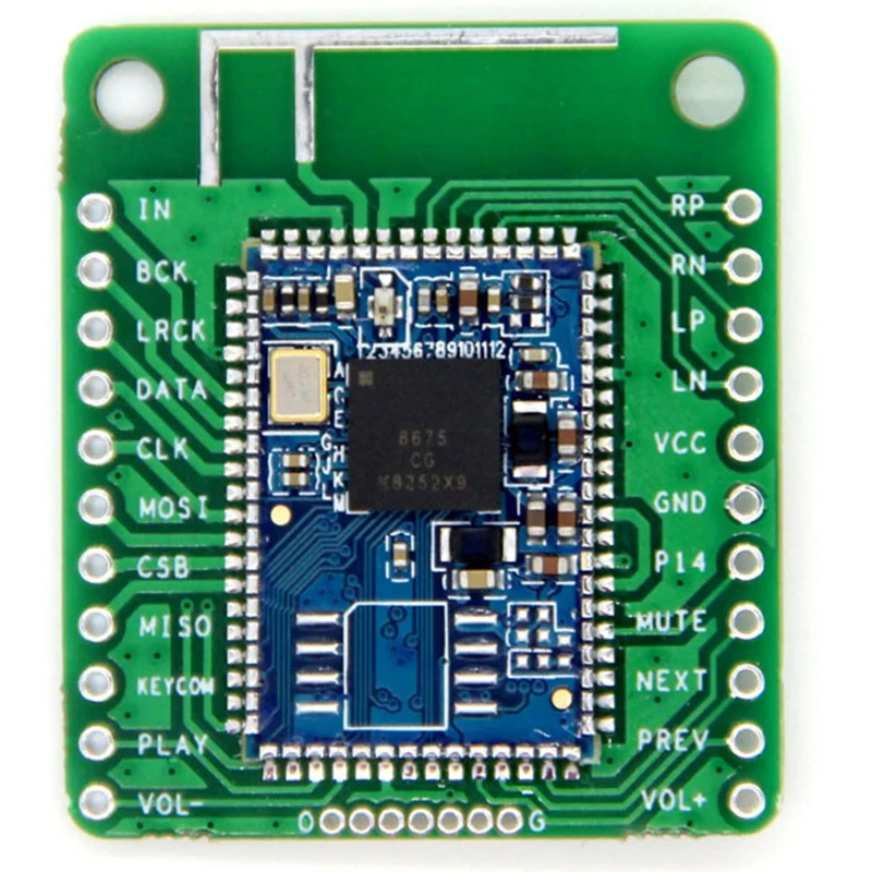 CSR8675 Bluetooth V5.0 с низким энергопотреблением o модуль компактный компрессионный