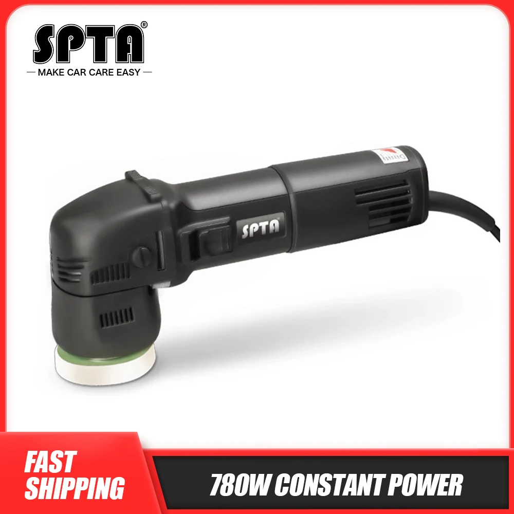 SPTA 3Inch 10mm polisher Mini Dual Action car Polisher Machine car