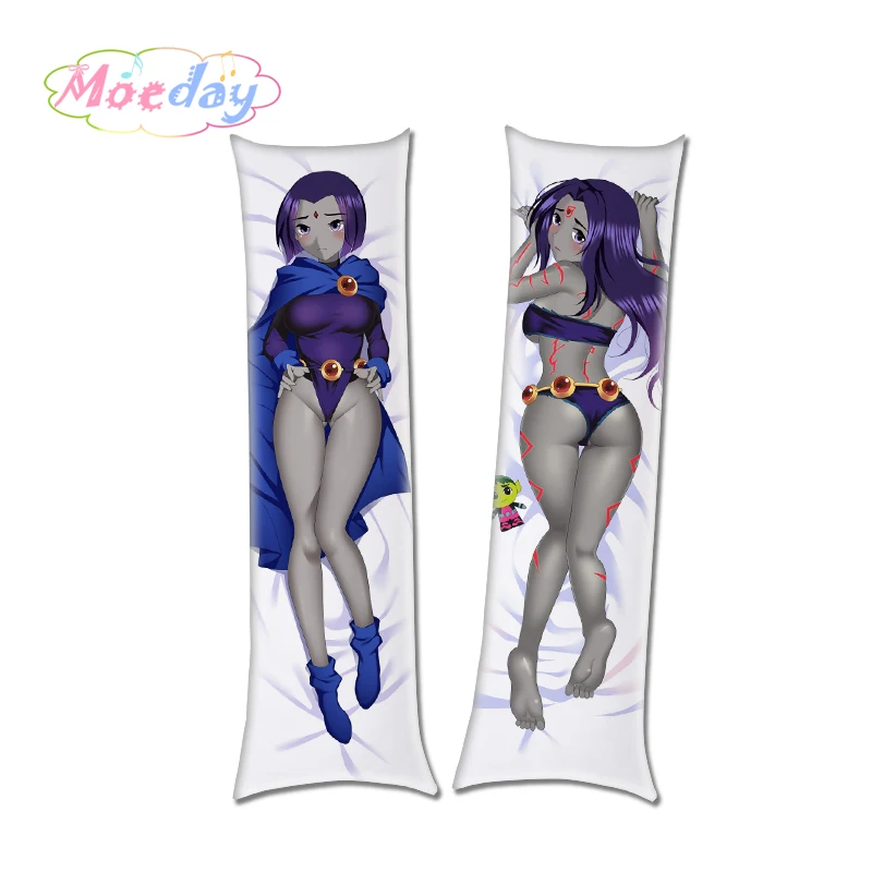 Titans Teen Raven Hugging Pillowcases - Decorative and Soft Pillow Covers for Kids and Fans image 2