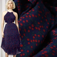 3 метра 19 Xia Zhensi шифоновое платье с подкладкой песчаная пляжная юбка ткань с принтом широкая ширина тонкая прозрачная шифоновая подкладка