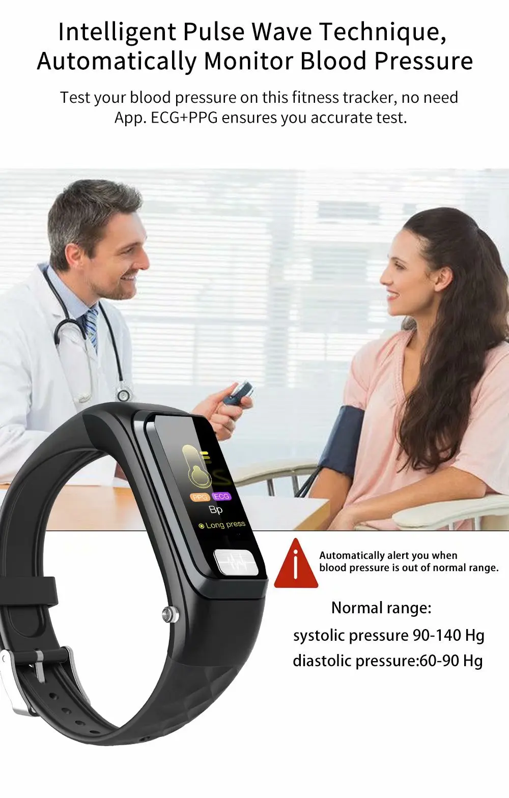 Смарт-браслет часы Bluetooth наушники 2 в 1 AI ЭКГ+ PPG пульсометр Монитор артериального давления спортивный привод вызов Smartwatch