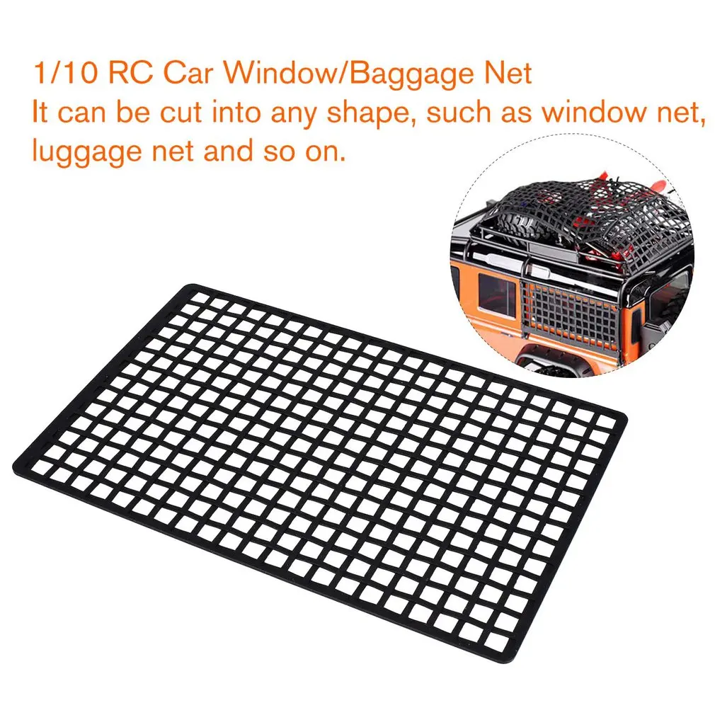 

1/10 Window Baggage Luggage Net Models for RC Rock Crawler Car Axial High Simulation Mini Elastic Desert Racer Decoration