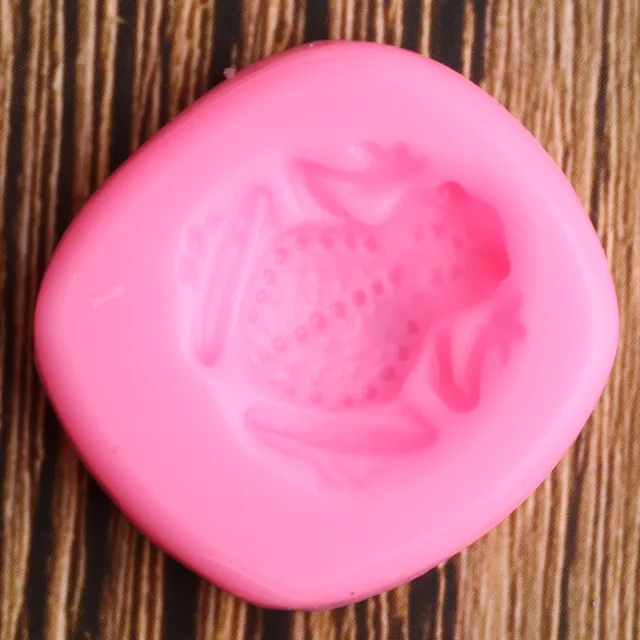 3D Béka Szilikon Formák Állatok Fondant Penészek Barkács Torta Díszítő Szerszámok Cukorkás Csokoládé Gumpaste Penész Gyanta Szappan Öntőformák - Image 3