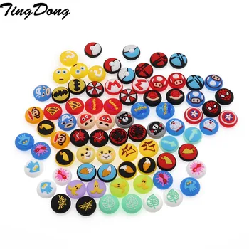 

Joystick Cover Thumb Stick Grip Cap Skin For Mario Nintend Switch NS Joy-Con Controller Pokeball JoyCon Gamepad Thumbstick Case