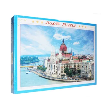 

1000 Pieces Paper Puzzle Landscape Architecture Series Children Adult Educational Leisure Jigsaw Puzzle Toys for Kids Gifts