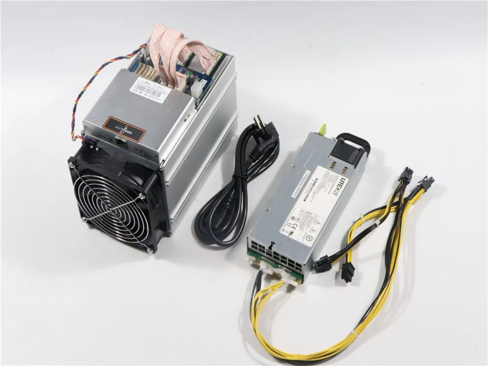 BTM Майнер Antminer B7 96KH/s 528 Вт с 750 Вт PSU Asic Tensority Майнер шахты BTM лучше, чем Antminer S9 S11 S15 S9k S17 T17 S17