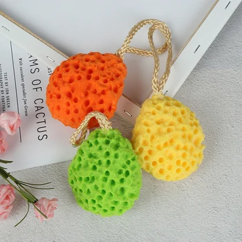 

1pc Honeycomb Shape Newborn Baby Kids Bath Sponge Brushes Massage Baby Shower Exfoliating Body Face Cleaning Scrubber