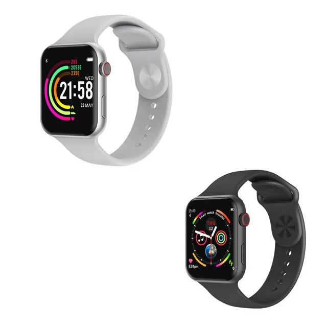 black and white Смарт-часы A5 MAX PK IWO8 W34, Bluetooth, кровяное давление, Смарт-часы, подходят для трекера, водонепроницаемые, спортивные, с шагомером, для Android, Смарт-часы - Цвет: black and white