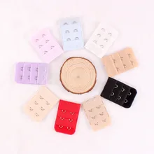 1 шт., Женский мягкий удобный бюстгальтер, 3 ряда, 2 крючка, удлиняющий ремешок, регулируемое удлинение, увеличит вашу интимность, размер, застежка для бюстгальтера