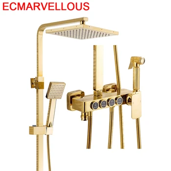 

Dusche De Douchette Painel Torneira Lavabo Columna Prysznic Conjunto Ducha Eletrico Chuveiro Do Banheiro Bathroom Shower System