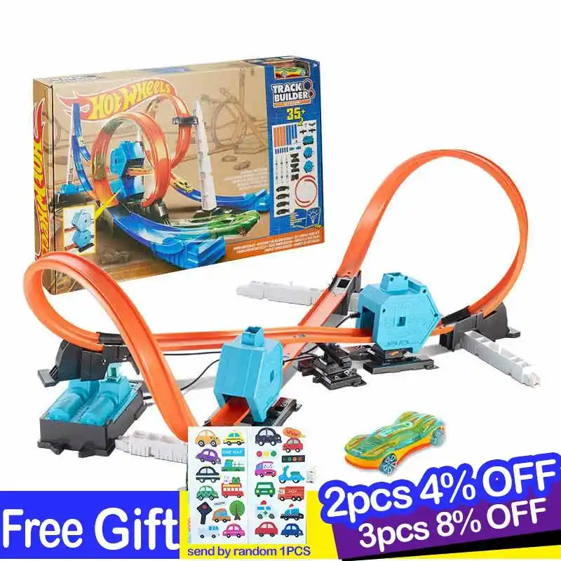 hot wheels roundabout track