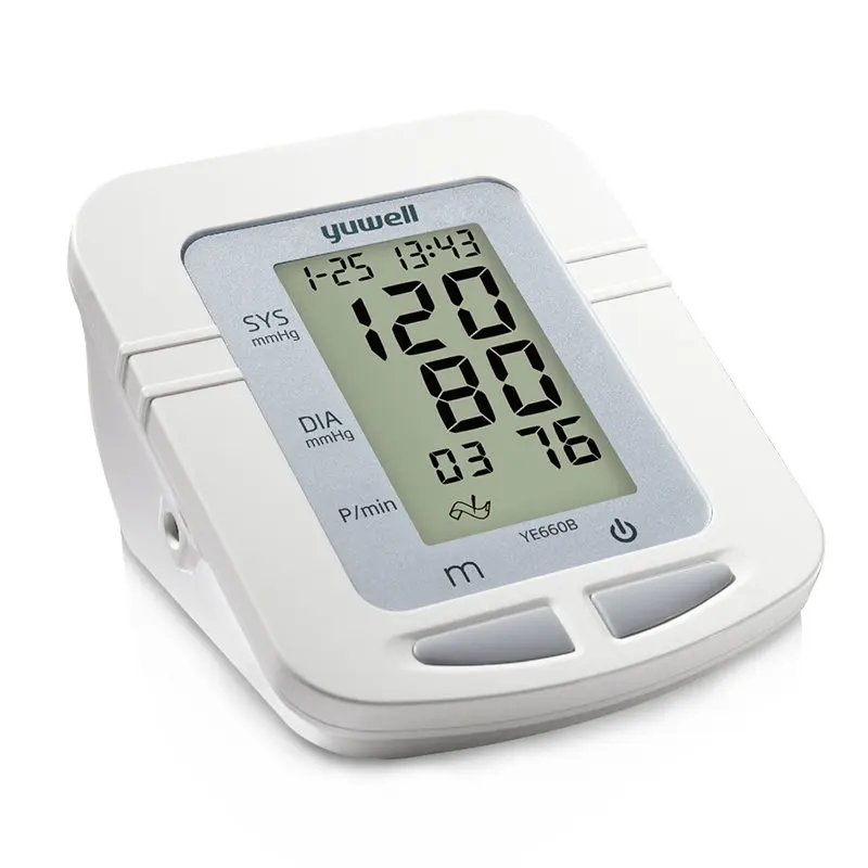 Yuwell 660B монитор кровяного давления большой ЖК-дисплей манжета медицинский медсестер устройство Сфигмоманометр кровяного давления домашнего здоровья