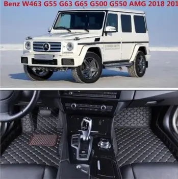 

High Qualit Luxury Foot Carpets Step Mats Floor Mats Fits For Benz W463 G55 G63 G65 G500 G550 AMG 2015.2016.2017.2018.2019