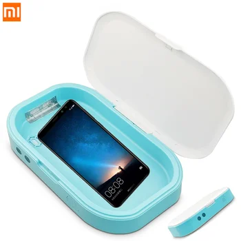 

Xiaomi 5V UV Phone Sterilizer Box Jewelry Phones Cleaner Mask Sanitizer Disinfection Cabinet with Aromatherapy Esterilizador
