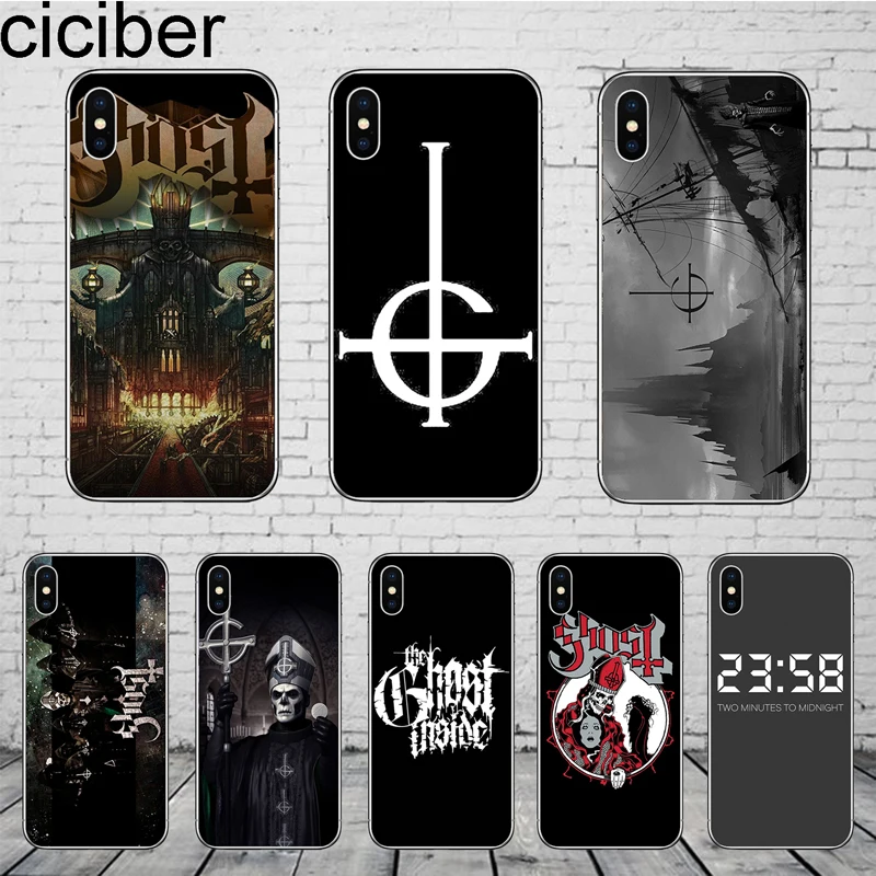 Чехол для телефона ciciber Ghost Band iPhone 11 Pro Max чехол XR 8 7 6 6S Plus X XS MAX SE мягкий из ТПУ