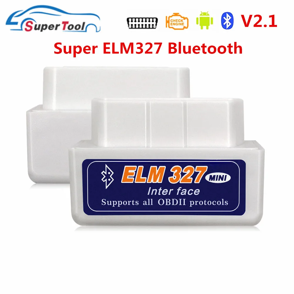 Автоматический диагностический инструмент HHOBD ELM327 Bluetooth V2.1 HH OBD ELM 327 2 1