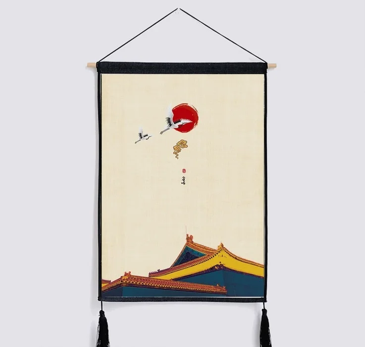 

Искусство на стену в китайском стиле, 45x65 см