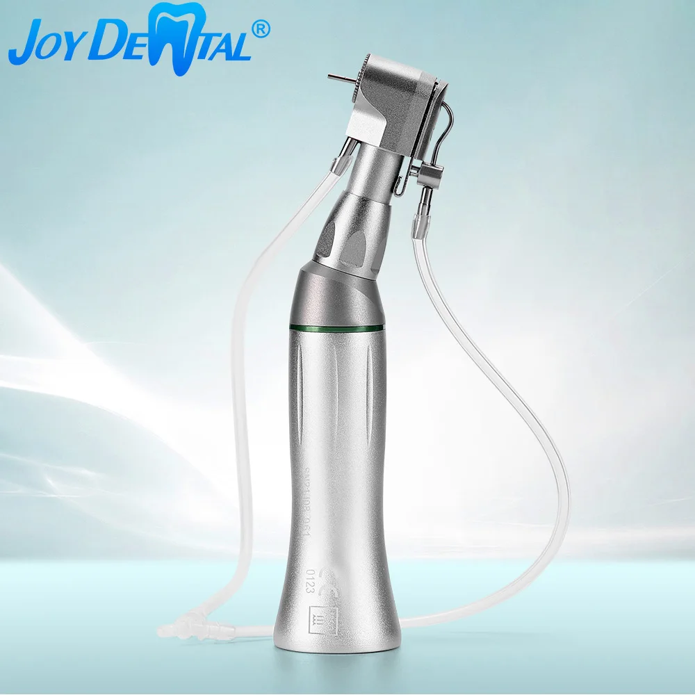 

Dental 20:1 Reduction Contra Angle Surgery Implant Handpiece Low Speed Latch Chuck External Internal Water Spray Dentistry Tool