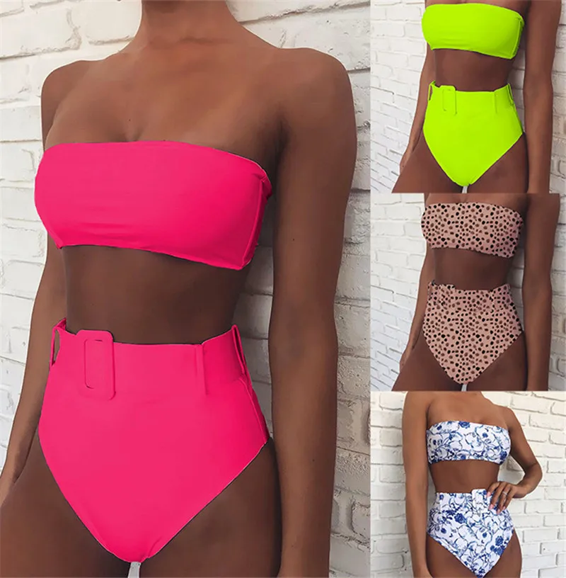 strapless monokini