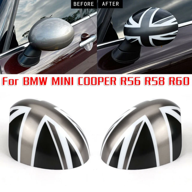 Falten Flügel Spiegel Abdeckung Cap Für BMW MINI COOPER R56 R58 R60 PC Auto  Manuelle Links Rechts Rückspiegel Abdeckungen 19,5 X16X8cm - AliExpress