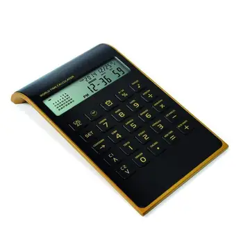 

Calculator Alarm Clock World time Electronic Alarm Clock 8 Digits Display