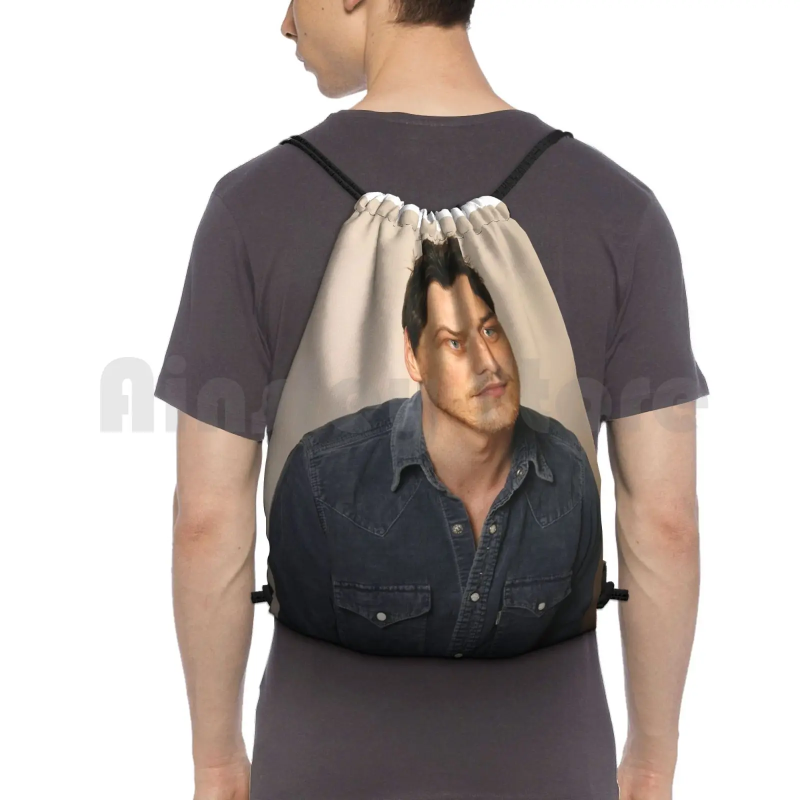 

Mcavoy Backpack Drawstring Bags Gym Bag Waterproof Cool Hipster Nice Tumblr Girls Boy Unisex Mcavoy James Mcavoy Filth