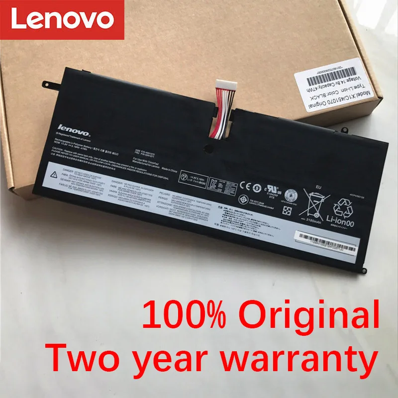 Оригинальный аккумулятор Lenovo 45N1070 45N1071 для ноутбука ThinkPad X1 Carbon Series 3444 3448 3460 Tablet 14 8 V