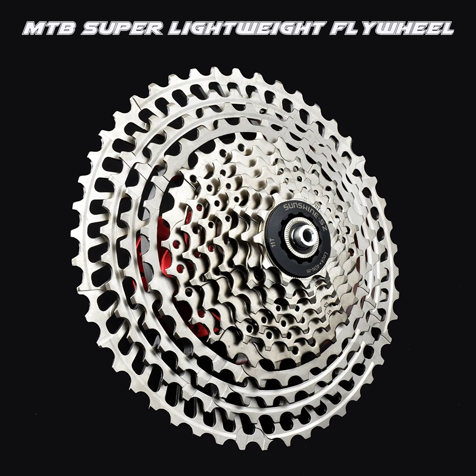 SUNSHINE MTBBerg Fur shimano M9000 M800 11 скоростей 11-50t кассета 365g Сверхлегкий велосипед свободное