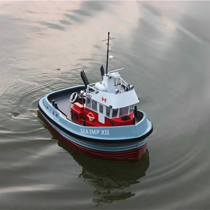 

50CM 1:20 SEAMIP (Fraser River) tugboat model jacket double-shot simulation dynamic remote control children's birthday gift