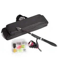 Рыболовные приманки, костюмы, спиннинговое колесо, 42 шт., мягкие приманки, 10 шт., свинцовые крючки, 1,3 м, 1,6 м, рыболовная удочка, набор снастей