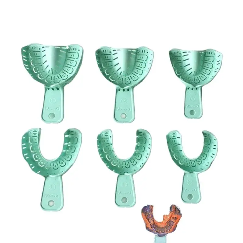 15 Pairs S M L Dental Implant Tray Removable Mold Dentistry Tool Lab Supplies For Technician Plastic | Красота и здоровье