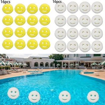 

16PCS Tub Oil Absorbing Sponge For Spa Scum Absorber Cleaners Swimming Pool Outdoor Accessories