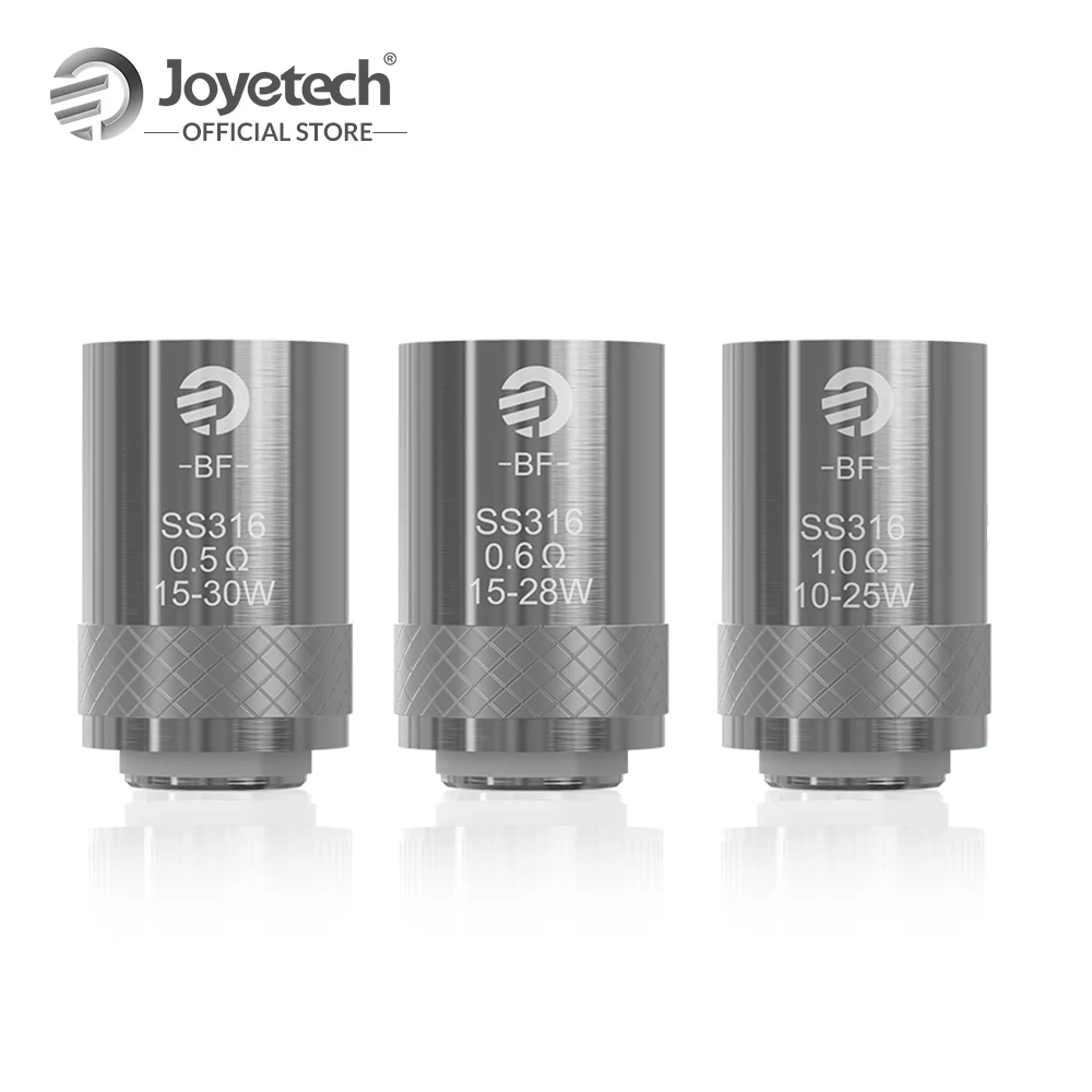 Joyetech BF SS316 головка 0.5ом/0.6ом/1.0ом сменная катушка для CUBIS/eGO AIO/Cuboid Mini E-Cig