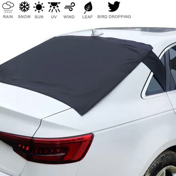 

Universal Anti-frost Anti-fog Car Sun Protector Magnetic Car Rear Windscreen Snow Ice Shield Cover