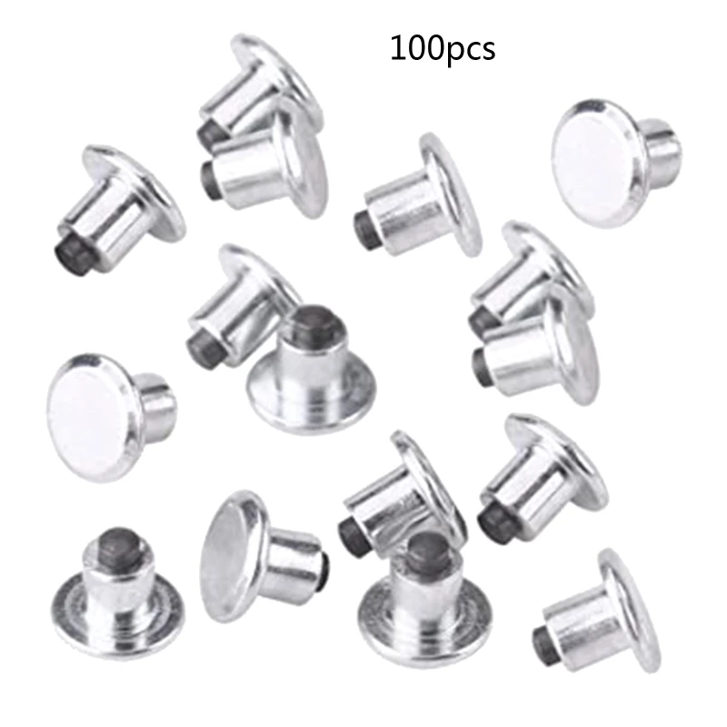 100pcs Tire Studs Snow Spikes Bike Antislip Screw Motorcycle Tire