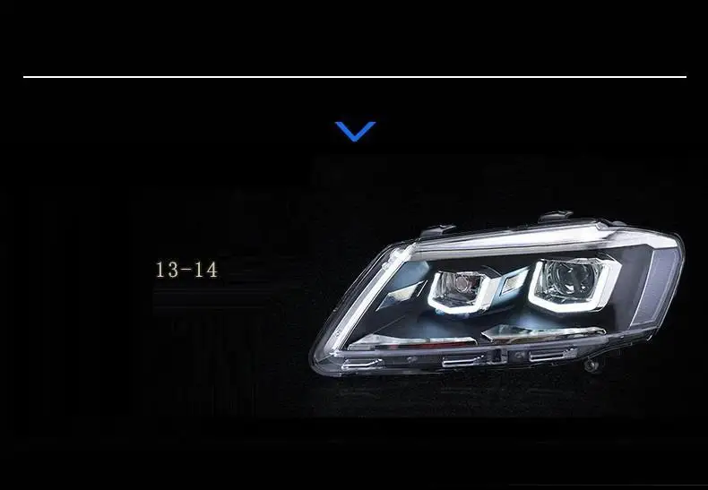 Led para Авто дневные ходовые фары внешние автомобильные аксессуары фары автомобильные фары в сборе 15 для Volkswagen Lavida