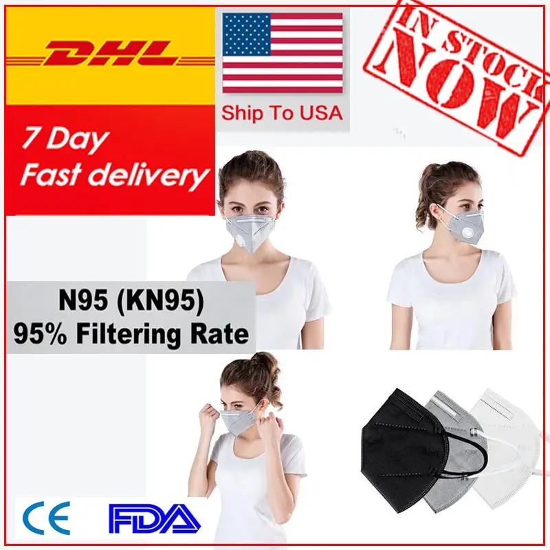50 Pcs maskn95 masksn95 reusable facemask face maskes n95mask kn95mask