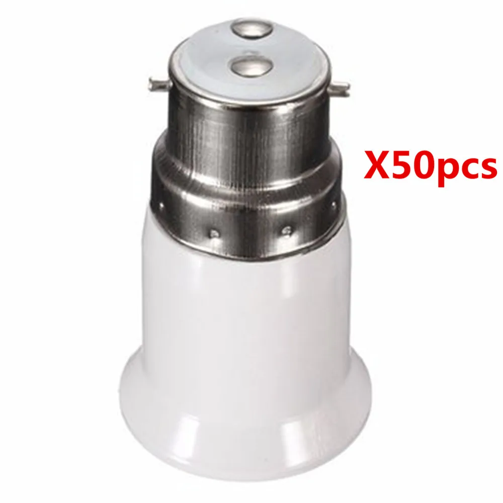 Lamp Holder Lamp Bulb Holder Socket Converter Lamp Base Lamp Socket Adapter Led Lamp Bulb Base Conversion Holder Converter B22 to E27 Socket Adapter Converter Light Adapter Lamp Holder Lighting Parts