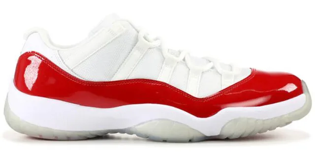 white low top 11s