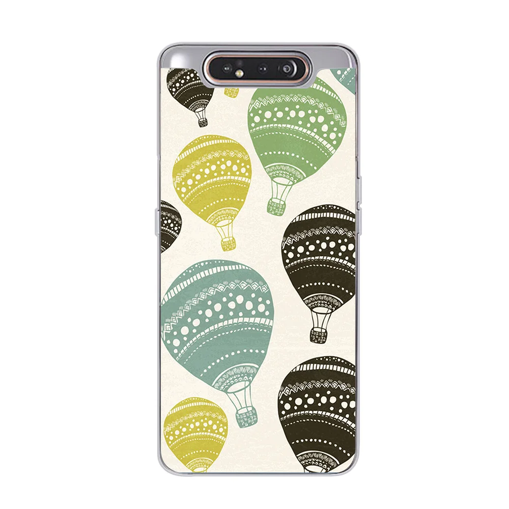 Чехлы для телефонов ciciber для samsung Galaxy A50 A70 A80 A40 A30 A20 A60 A10 A20e, мягкий силиконовый чехол из ТПУ с изображением сердца и воздушных шаров