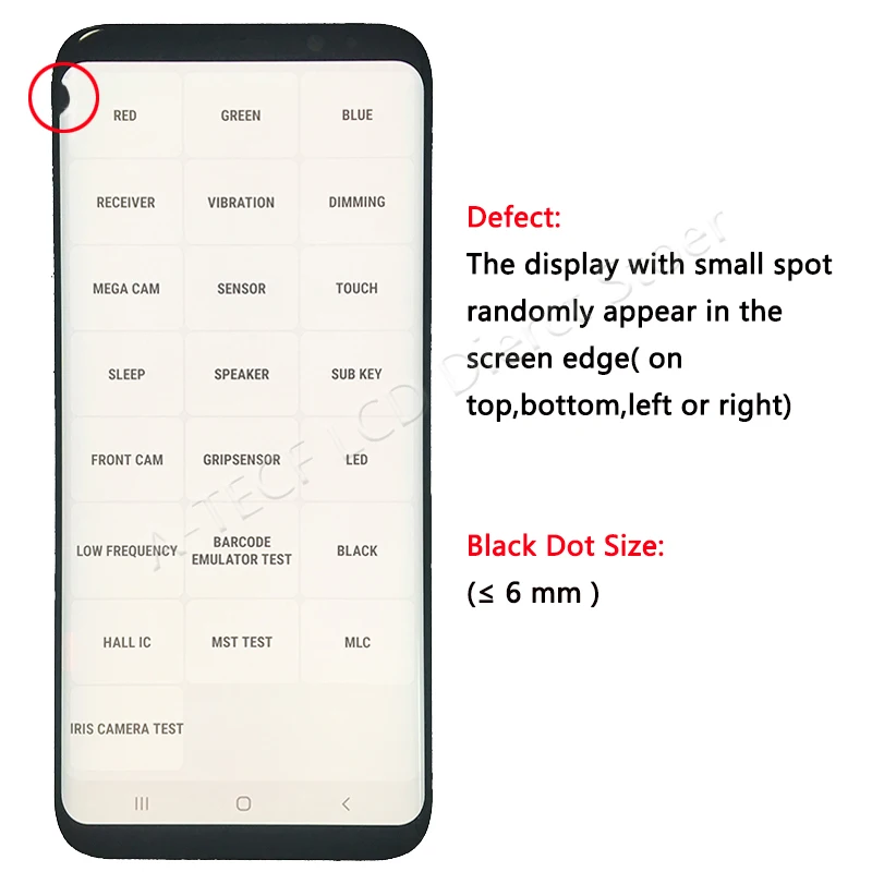  Original AMOLED G960 LCD For Samsung S9 LCD Display Touch screen With Frame For Galaxy S9 Plus SM-G