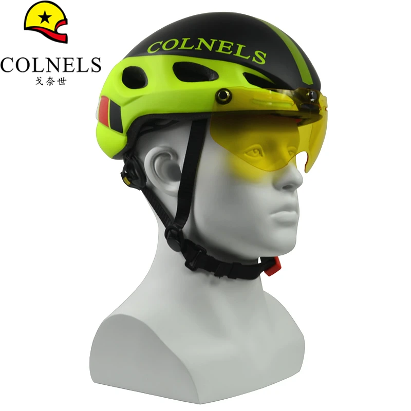 COLNELS, велосипедный шлем, унисекс, окуляр, в форме, шлем для дорожного горного велосипеда, защитная шапка, велосипедный шлем, ТТ, низкое сопротивление ветру