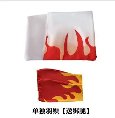 coat caft covers Аниме «Demon Slayer: Kimetsu no Yaiba»; костюм для косплея Rengoku Kyoujurou; мужской костюм; костюм Kimetsu no Yaiba для косплея - Цвет: coat caft covers