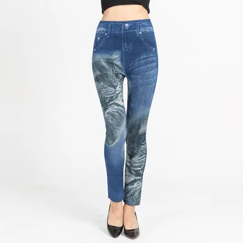 

Push Up Seamless High Waist Warm Jeans Leggings Women Autumn and Winter Elas1tic0 Velvet Jeggings Pants Leggins Stretch well